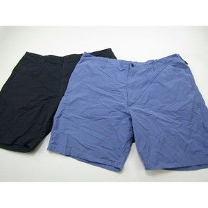LotWrangler Shorts Mens 42 Black & BlueLot Of 2 Zip Casual Norm Core Dad Shorts